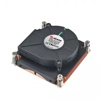 Akasa Intel 1U täysin kuparinen aktiivijäähdytin PWM-puhaltimella LGA 2011 (Xeon MP)