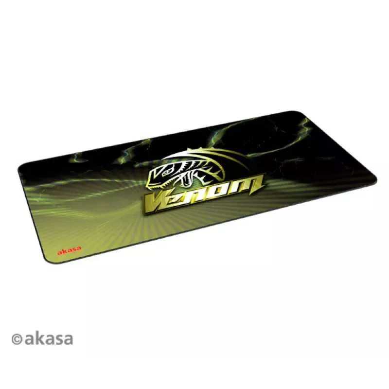Akasa AK-MPD-03YL Pattern Rubber -pelihiirimatto - keltainen/musta, 320x270x3 mm