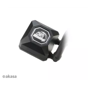 Akasa Venom A20 All-in-One -nestekühler 240 mm 2x120 mm tuulettimet valkoinen LED