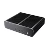 Akasa Euler TX -tuulettimeton Thin Mini-ITX -kotelo - alumiini - musta