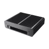 Akasa Euler TX -tuulettimeton Thin Mini-ITX -kotelo - alumiini - musta