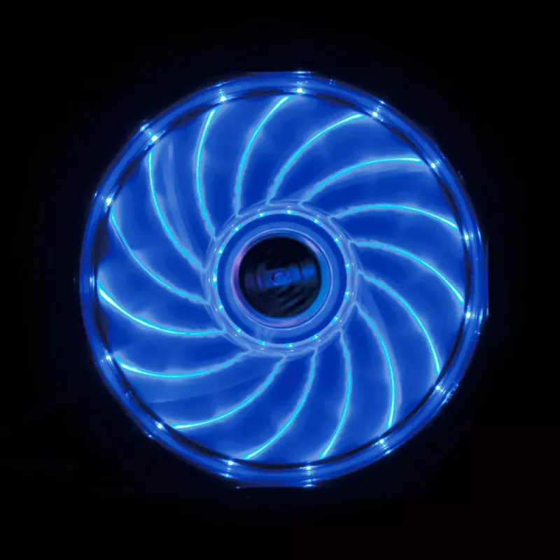 Akasa Vegas AK-FN091-BL 120 mm sininen LED-kotelotuuletin