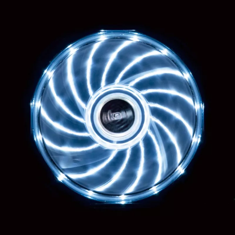 Akasa Vegas AK-FN091-WH 120 mm kotelotuuletin - valkoinen LED