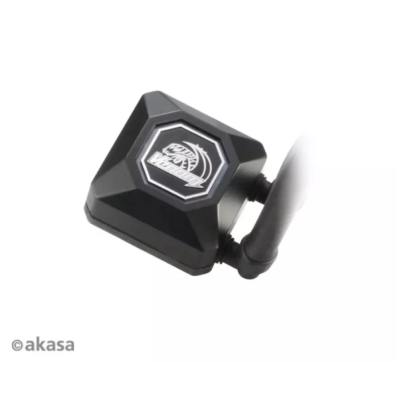 Akasa Venom R20 All-in-One -nestekühler 240 mm musta