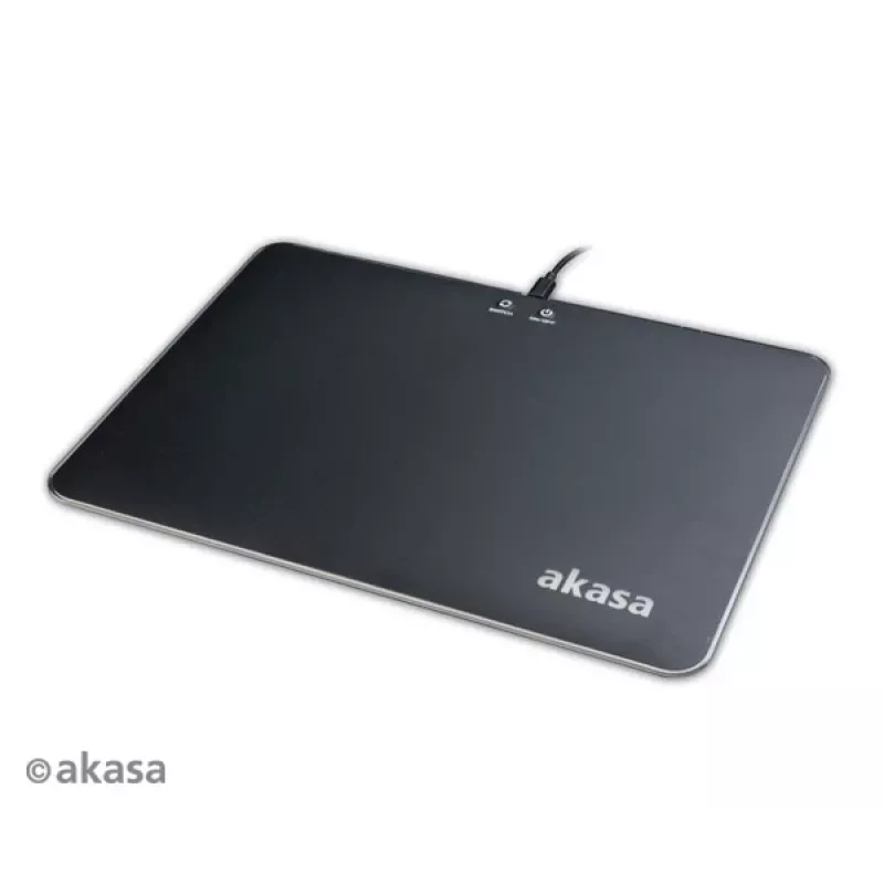 Akasa Vegas X9 LED-pelihiirimatto, 350 x 250 mm, USB, musta (AK-MPD-04RB)