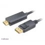 Akasa 4K@60Hz DisplayPort-HDMI-aktiivisovitinkaapeli 1,8 m musta