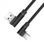 Akasa AK-CBUB39-10BK USB 2.0 -kaapeli - USB-A USB-C - 1 m - musta