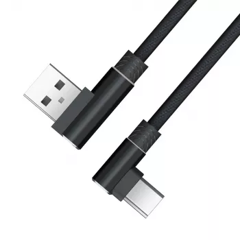 Akasa AK-CBUB39-10BK USB 2.0 -kaapeli - USB-A USB-C - 1 m - musta