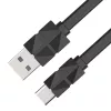 Akasa AK-CBUB43-10BK USB 2.0 -kaapeli - USB-C USB-A - 1 m - musta