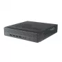 Akasa Cypher MX Thin Mini-ITX -kotelo, alumiini/SGCC, musta, 1x 2,5 tuuman HDD/SSD, VESA-kiinnitys