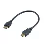 Akasa AK-CBHD25-30BK HDMI 2.0 -kaapeli 0,3 m musta