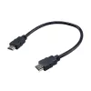 Akasa AK-CBHD25-30BK HDMI 2.0 -kaapeli 0,3 m musta