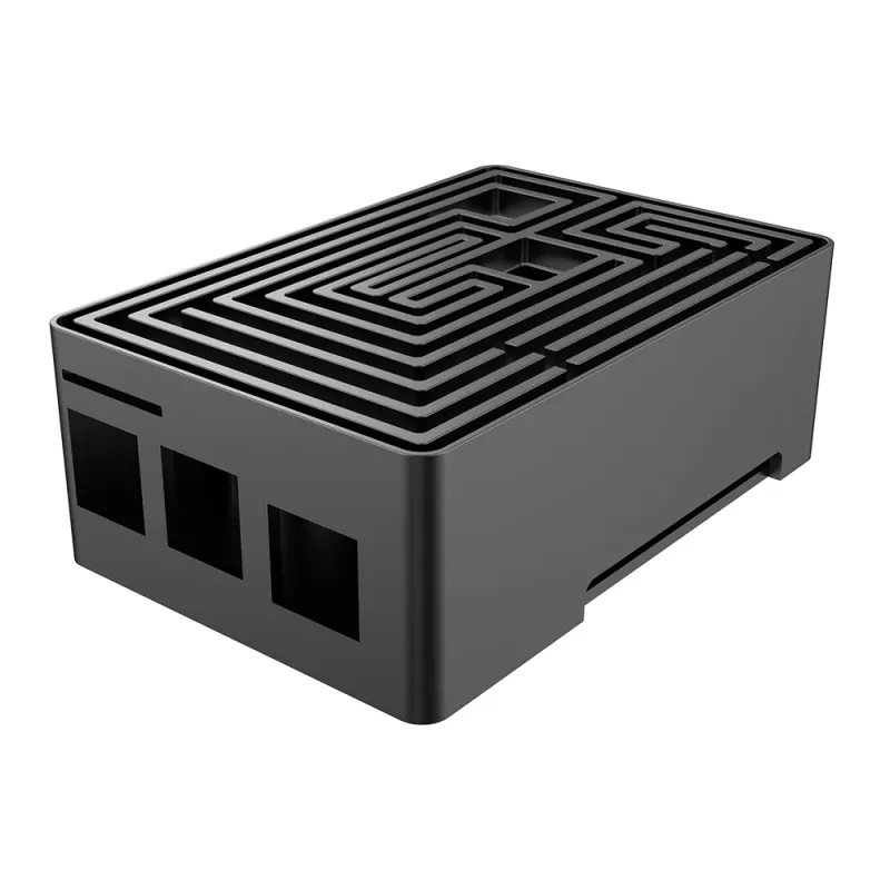 Akasa Maze alumiinikotelo Raspberry Pi 4:lle