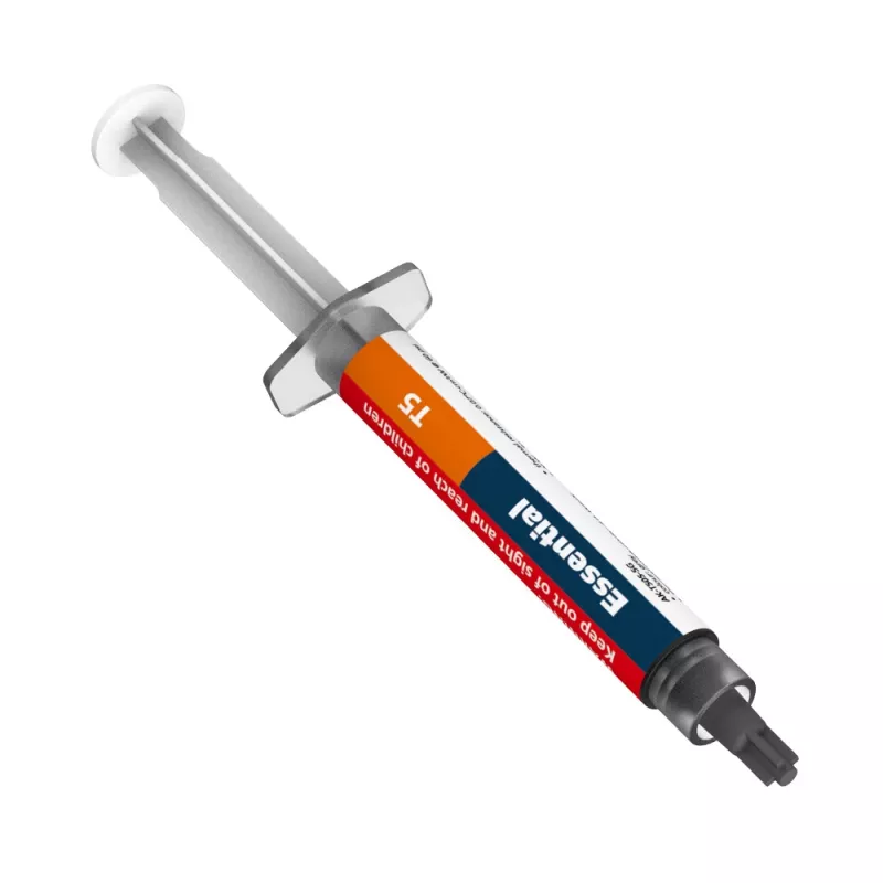 Akasa T5 Essential lämpötahna - 4 W/m·K - harmaa - 0,07 °C/W - 2,6 g/cm³ - -50–220 °C
