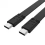 Akasa AK-CBUB60-10BK USB-C–USB-C-kaapeli 1 m USB 3.2 Gen 2x2 20 Gbps musta