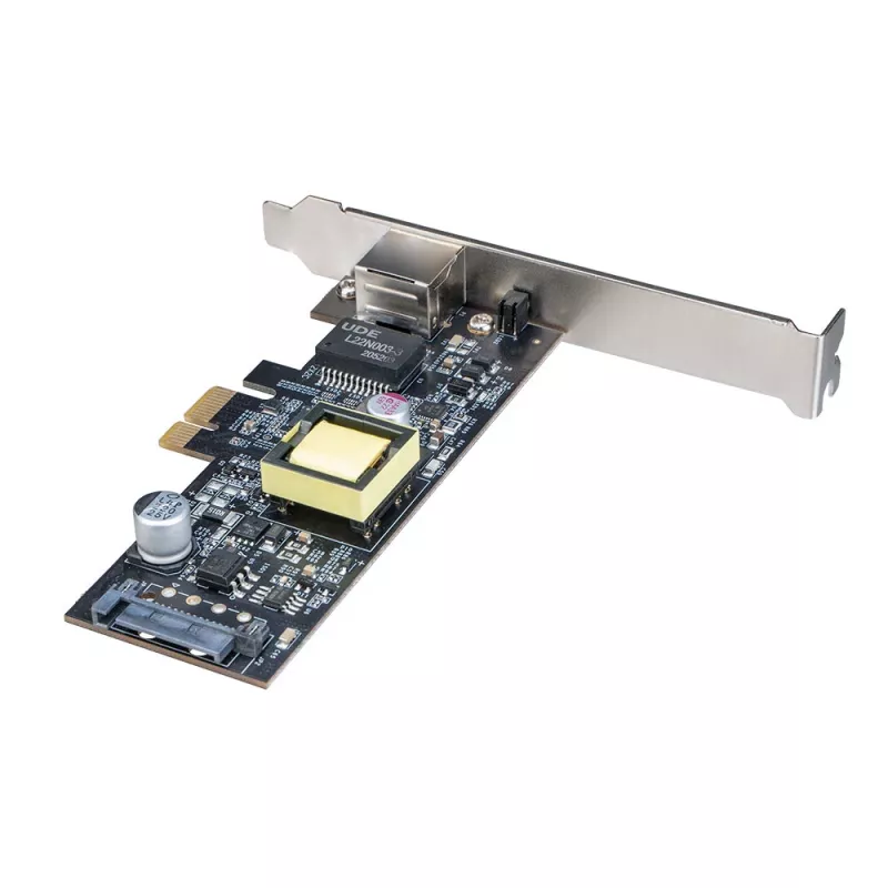 Akasa 2.5G PCIe -verkkokortti PoE:lla jopa 25,5 W