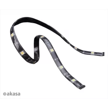 Akasa LED-valonauha kulta keltainen RGB AK-LD11-50GD