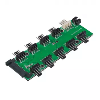Akasa FLEXA FP10H PWM-tuuletinliittimen laajennin 1–10 30 cm kaapelilla