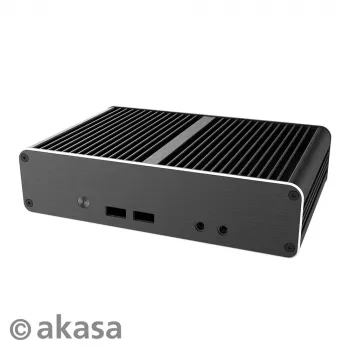 Akasa Newton CAC tuuletinon kotelo Intel NUC 11. sukupolven Atlas Canyonille (musta)