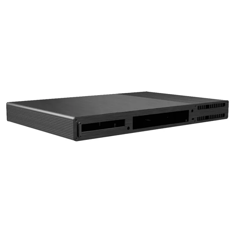 Akasa Galileo TU2 Plus Intel LGA1700 1U tuuletinon Thin Mini-ITX -kotelo - musta
