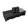 Akasa G-Nexus P24 90° 12VHPWR -adapteri 12+4-pin pistoke - 3x 8-pin liitäntä, 600W, musta