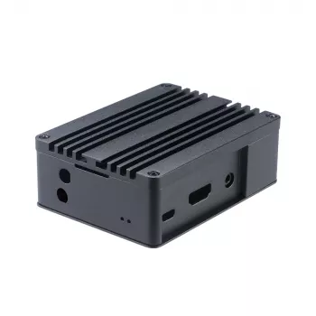 Akasa Raspberry Pi Model 3B+/B alumiinikotelo - musta