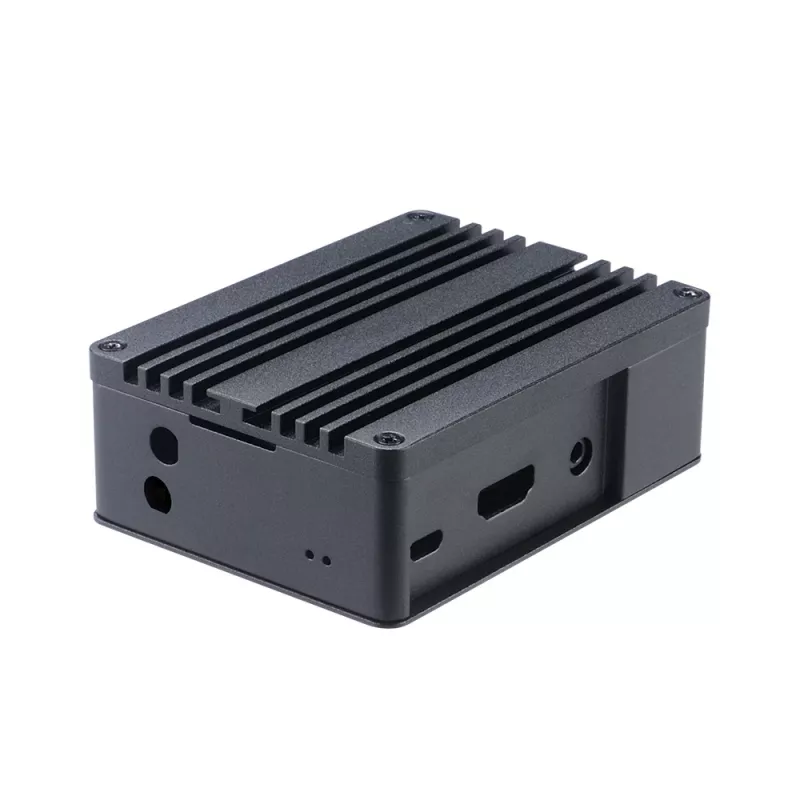 Akasa Raspberry Pi Model 3B+/B alumiinikotelo - musta