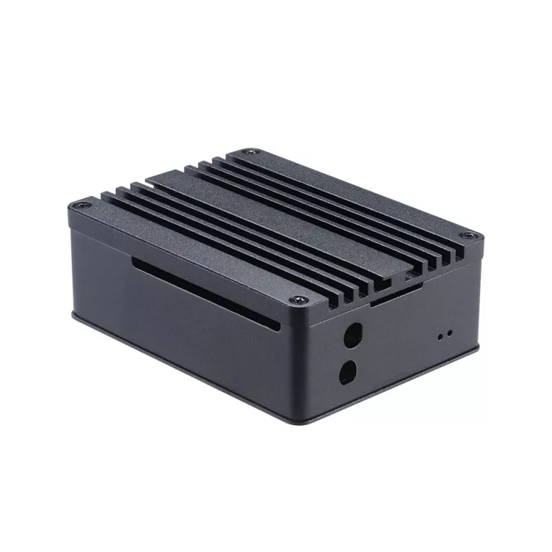 Akasa Raspberry Pi Model 3B+/B alumiinikotelo - musta