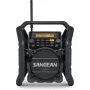 Sangean U-5 DBT (Utility 50) musta - DAB+/FM-kannettava radio Bluetoothilla, IP64, 7W RMS