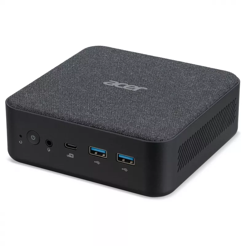 Acer Revo RB102 Mini PC Intel Core Ultra 7 265V 16GB RAM 1TB SSD Windows 11 Pro musta