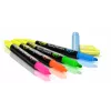 Pentel Twin Checker SLW8-GS yliviivauskynäsarja, sekalaiset värit, 8 kpl