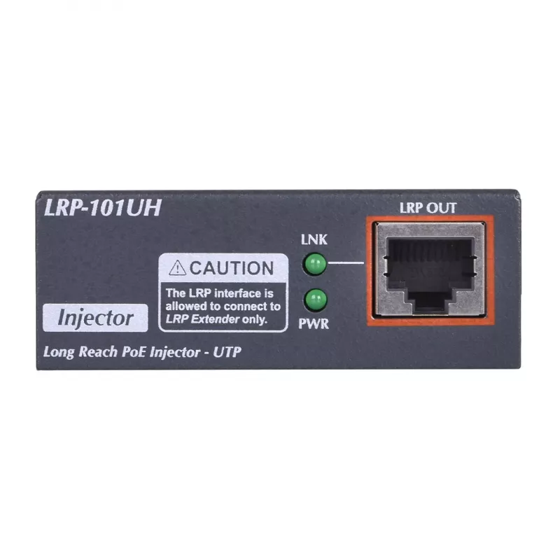 PLANET LRP-101UH Long Reach PoE -jatko, seinäasennus, 500 m, 30W