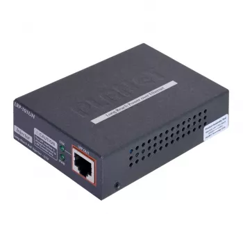PLANET LRP-101UH Long Reach PoE -jatko, seinäasennus, 500 m, 30W