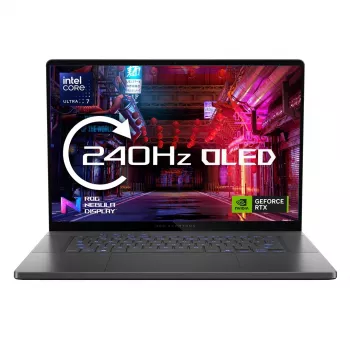 ASUS ROG Zephyrus G16 GU605CM-QR027W pelikannettava 16 tuuman OLED 2.5K 240Hz Intel Core Ultra 7 255H 16GB RAM 1TB SSD NVIDIA GeForce RTX 5060 Windows 11 Home