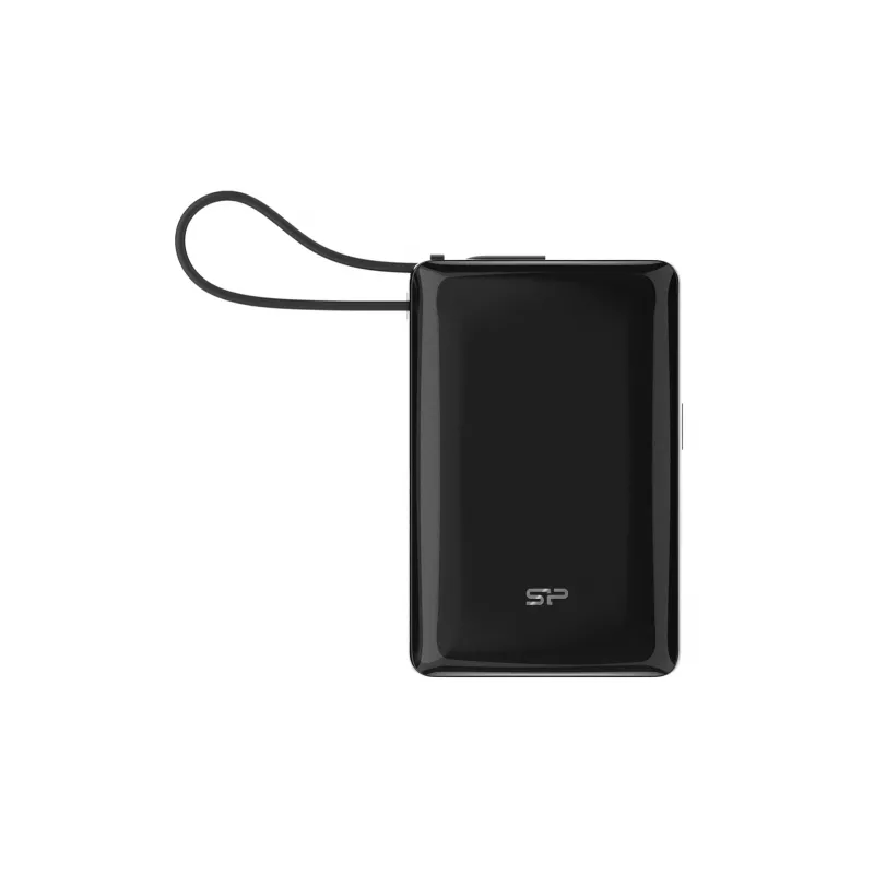 Silicon Power CP10 10000mAh PD USB-A 2xUSB-C varavirtalähde, musta