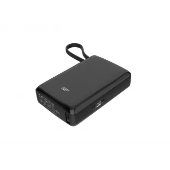 Silicon Power CP10 10000mAh PD USB-A 2xUSB-C varavirtalähde, musta