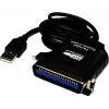 Exsys EX-1300-2 USB -rinnakkaisadapterikaapeli - 1 m - musta