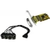 EXSYS EX-41388 PCI 8S -sarjakortti RS-232 Low-Profile-kiinnikkeellä (SystemBase)