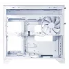 Lian Li O11 Vision-M Micro-ATX -tornikotelo, karkaistu lasi, valkoinen