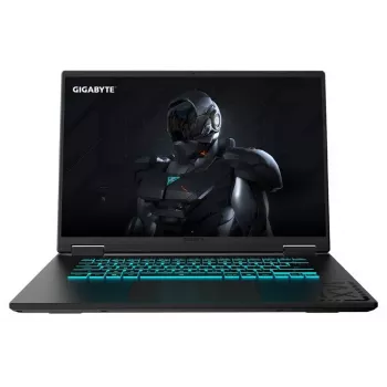 Gigabyte A16 -pelikannettava - Intel Core i7-13620H, 16GB DDR5, 1TB SSD, RTX 5060, 16 tuuman 165Hz WUXGA, ilman käyttöjärjestelmää, musta
