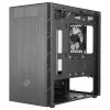 Cooler Master MasterBox MB400L Micro-ATX Mini Tower, teräs, suljettu sivupaneeli, ilman virtalähdettä