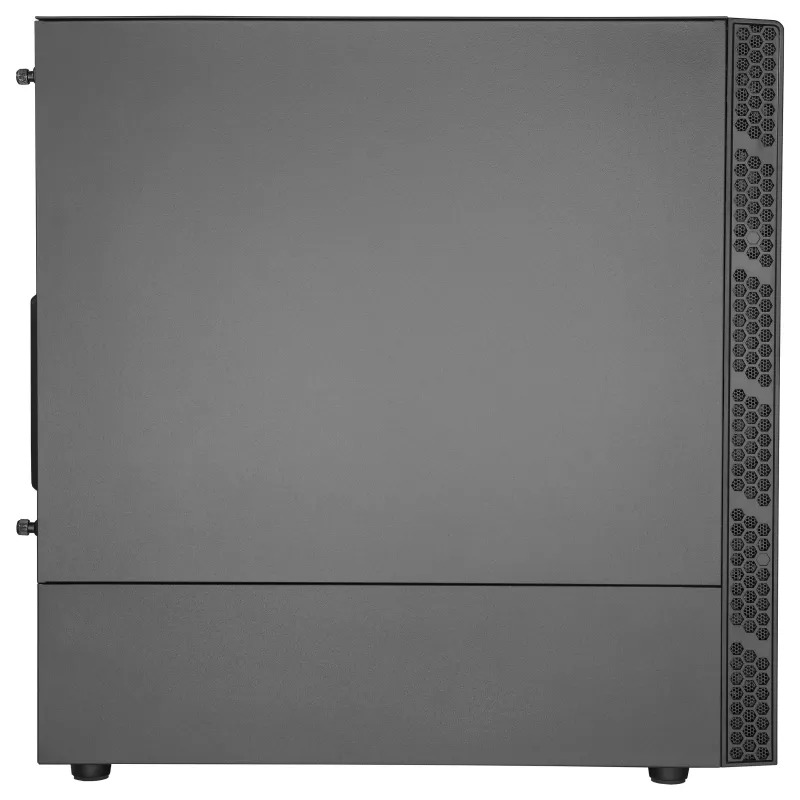 Cooler Master MasterBox MB400L Micro-ATX Mini Tower, teräs, suljettu sivupaneeli, ilman virtalähdettä