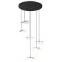 MILALI 44 cm riippuvalaisin mattamusta E27