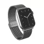 BURGA Metal Mesh Elegance Apple Watch -ranneke 42/44 mm (hopea)