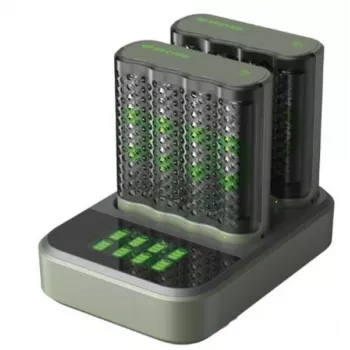 GP Battery M452 telakointiasema pyöreiden kennojen laturi NiMH Micro AAA Mignon AA (GPRCKCHM452D457)