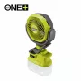 RYOBI ONE+ 18V akkukäyttöinen puristintuuletin (vain työkalu) - 280 CFM, 360° kierto