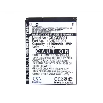 Cameron Sino akku tyyppi AHDT-001 / ABPAK-001 / AHDT-002 GoPro Hero 2 / Hero / HD Hero - CS-GDB001