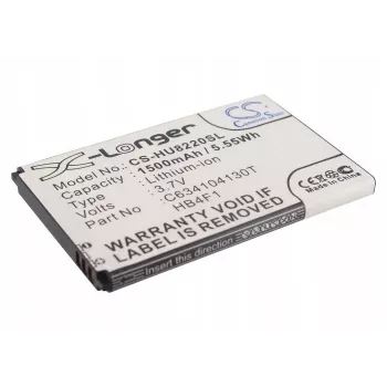 CAMERON SINO vara-akku BL161 HB4F1 HWBAF1 BLT005 Huawei U8230 Lenovo A1 (CS-HU8220SL) - 1500mAh 3,7V Li-Ion