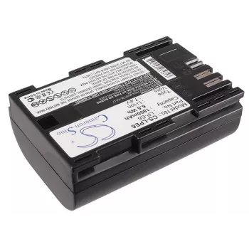 CAMERON SINO CS-LPE6 vara-akku Canon LP-E6/LP-E6N/LP-E6NH, 1800mAh, 7,4V, Li-Ion, musta