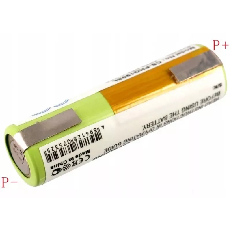 CAMERON SINO vara-akku 036-11290 Philips Panasonic Arcitec -partakoneeseen - Ni-MH 1,2V 2100mAh